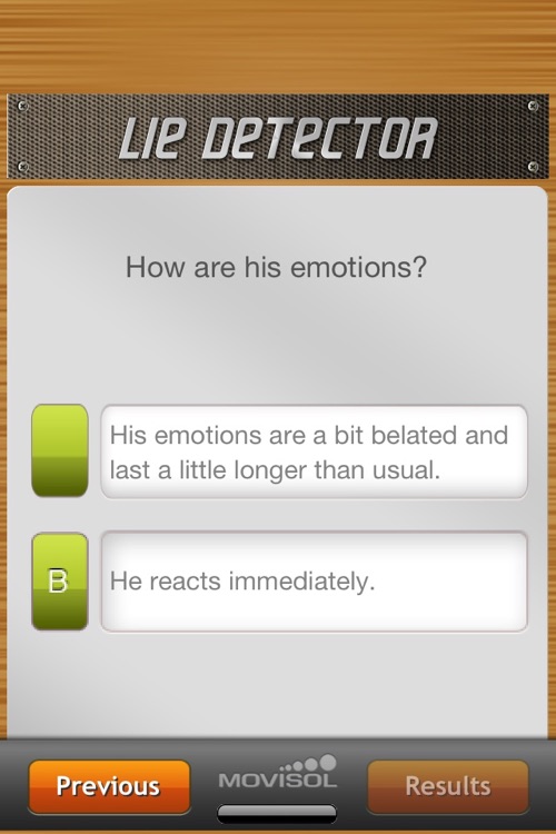 Lie Detector - Is your partner cheating you? screenshot-3