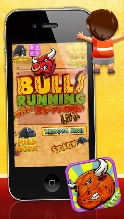 Bulls Running with Revenge LITE - FREE Game!