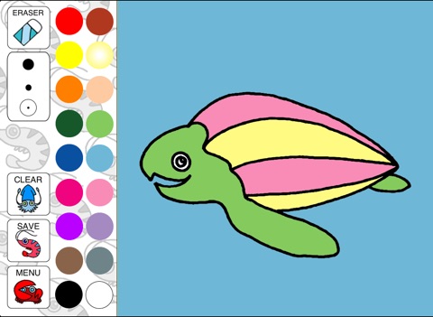 Aquarium Coloring for Kids Lite ~Ocean Life~ screenshot 3