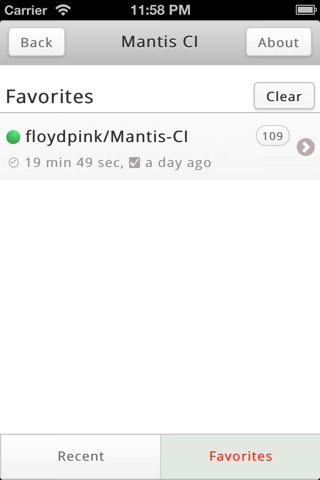 Mantis CI screenshot 4