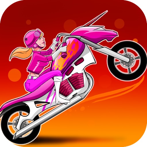 Pink Candy Lady Racers - Pro Unicorn Bike Saga Multiplayer Game icon