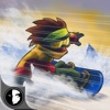 DownHill Racing - Crazy Winter Snowboard Race Free - iPhoneアプリ