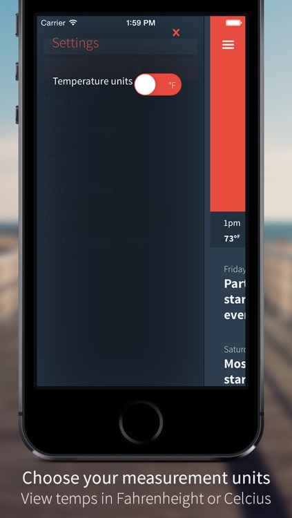 MoonWeather : Moon phase & weather forecasts screenshot-4