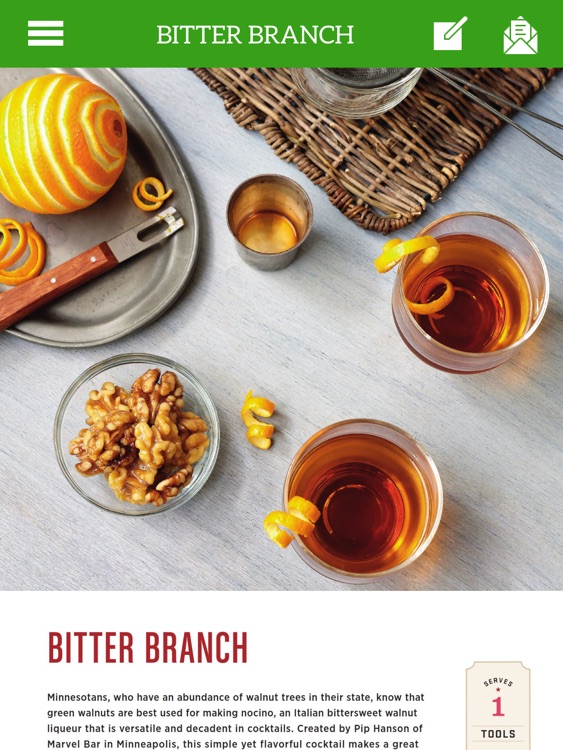 Cocktail Recipes - TK Cookbook for iPad