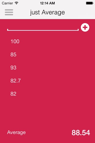 저스트(Just) 평균 계산기 screenshot 2