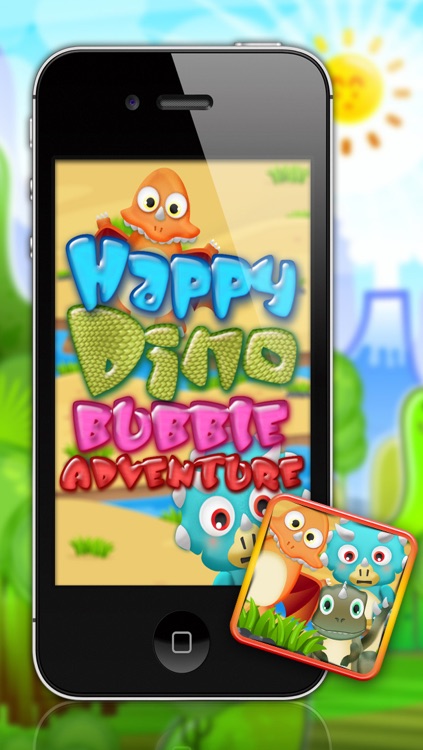 Happy Dino Bubble Adventure - Free Kids Game!