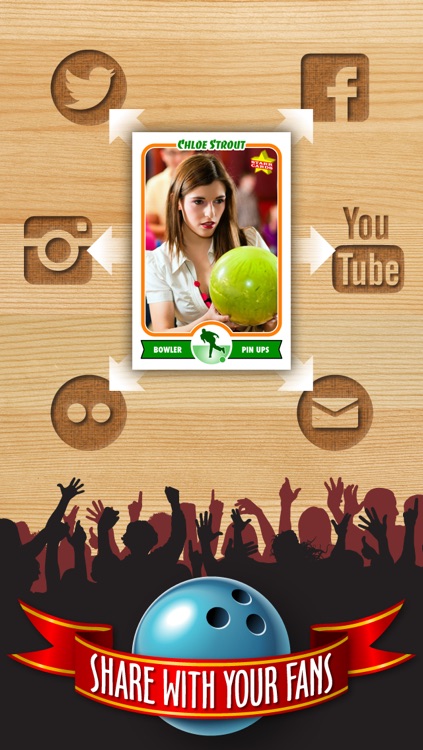 Bowling Card Maker - Make Your Own Custom Bowling Cards with Starr Cards screenshot-3