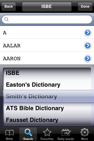 Bible Dictionary Collections screenshot 2