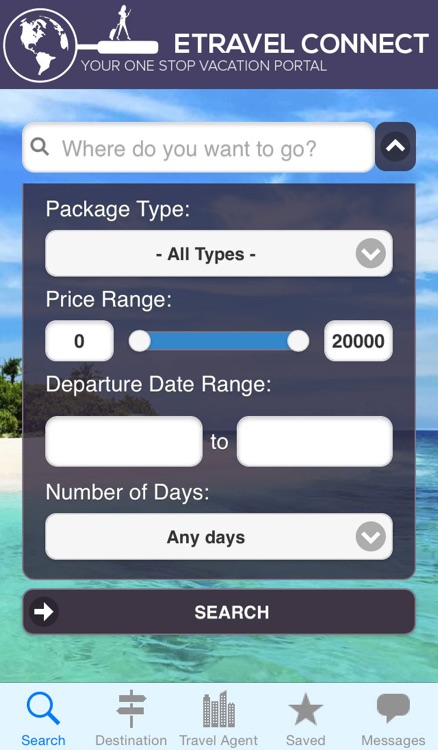 Etravel Connect - Travel Package Finder