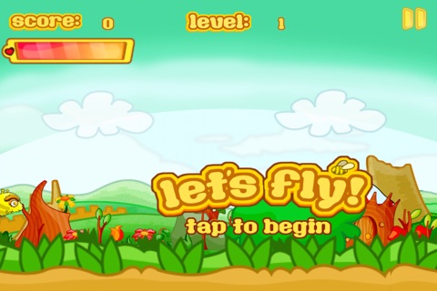 Bzz Bee Fly - A Flying Adventure Lite screenshot 2