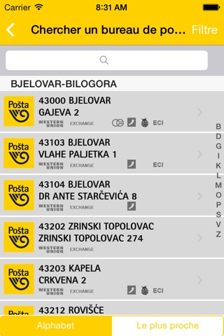 Pošta screenshot 2