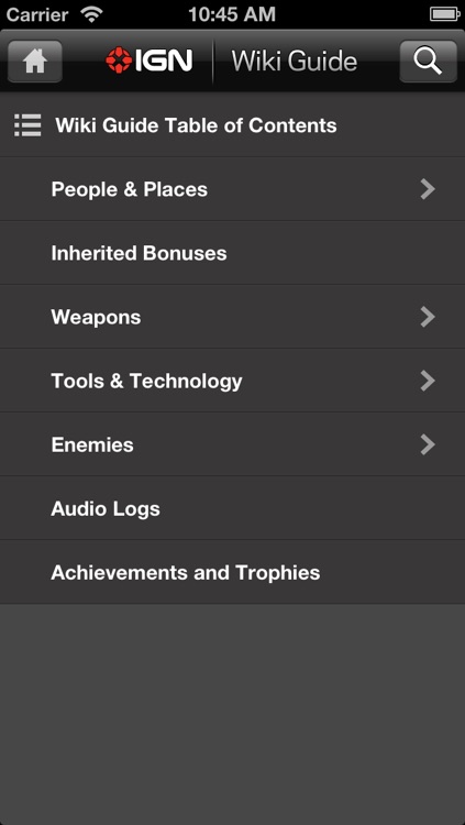 IGN App For Dead Space 3 screenshot-3