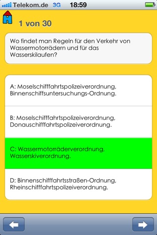 Sportbootführerschein Binnen 2013 screenshot 4