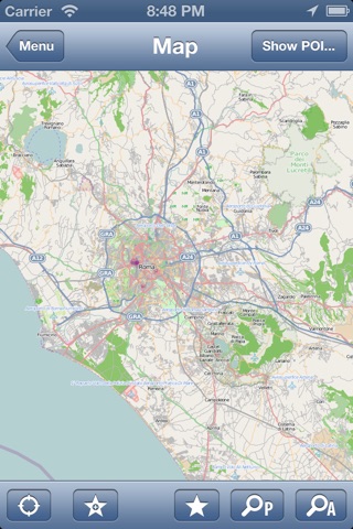 Rome, Italy Offline Map - PLACE STARS screenshot 2