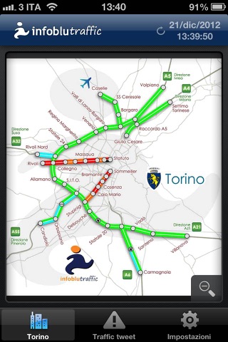 Infoblu Traffic Torino screenshot 2