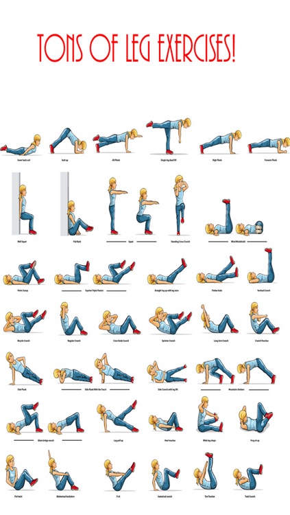 Leg Exercises - Personal Trainer for Legs Workouts