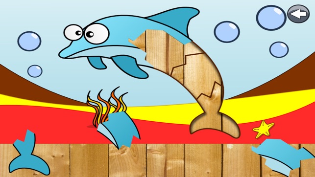 Sea Animal Puzzle for Kids(圖4)-速報App