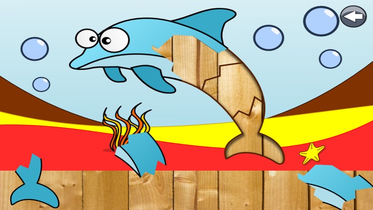 Sea Animal Puzzle for Kids screenshot-3