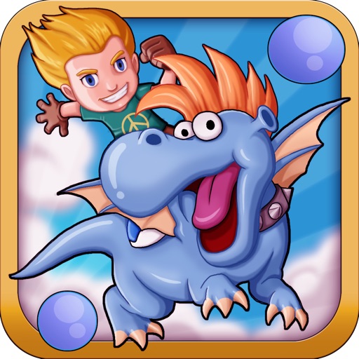 Flying Bubble Dragons : A Fun Dash out of the Blue Diamond Kingdom - Free Mobile Edition for iPhone & iPad