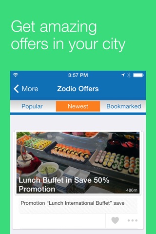 Zodio: Discover, review & share restaurants, bars, hotels, spas and more screenshot 4
