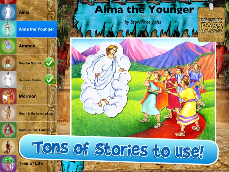 Book of Mormon Stories HD Director's Pass screenshot-3