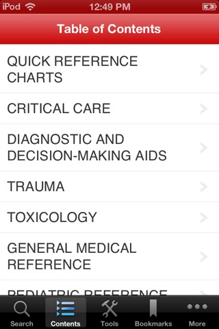 Detroit Receiving Hospital Emergency Medicine Handbook screenshot 2