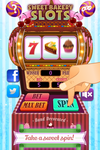 A Sweet Bakery Casino Slots Machine - Big Dessert Jackpot! screenshot 3