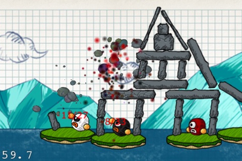 iRaft Wars Doodle World Free screenshot 3