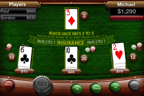 Card Master Lite - Texas Hold'em - Poker - Blackjack screenshot 3