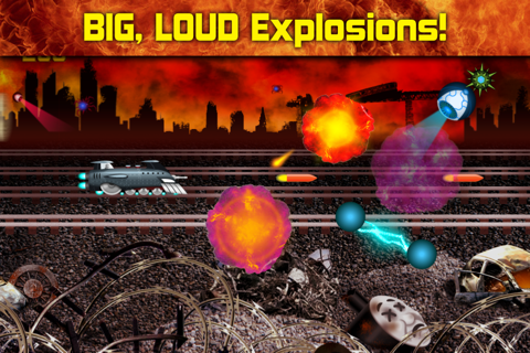 Battle Train 2 Rocket Railroad: Fighting & Blowing Up the Robot World — FREE War Games screenshot 2