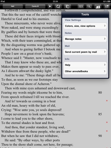 Dante: Divine Comedy for iPad screenshot 4
