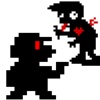 Zombies invade 8-bit World ( What if 8bit Hero meets Zombie? )