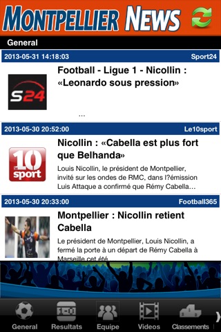 Montpellier News screenshot 2