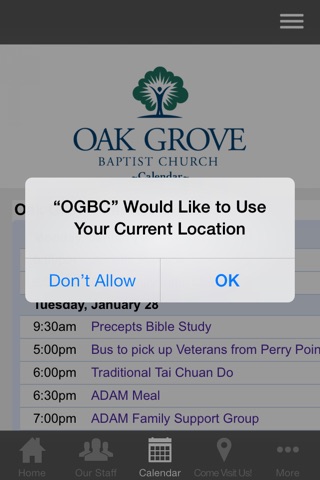 Oak Grove Baptist Church - Bel Air, MD screenshot 3