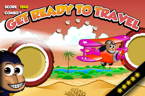 A Jumping Monkey - Little Zoo Chimps Holiday Travel Story Pro Edition screenshot 3
