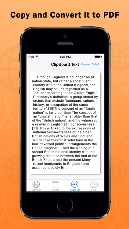 Any-to-PDF : converts any web page to pdf and clip board text to pdf screenshot-4