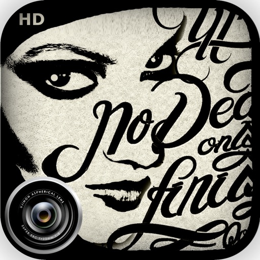 Artistic Typography FX HD - typography effects iOS App