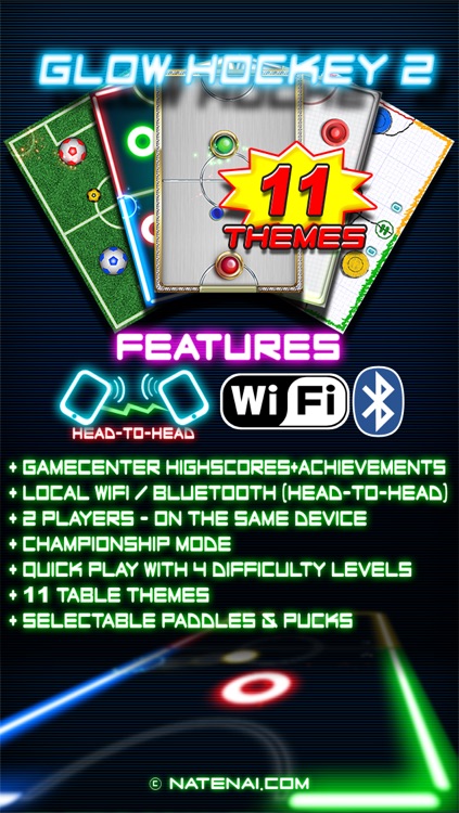 Glow Hockey 2