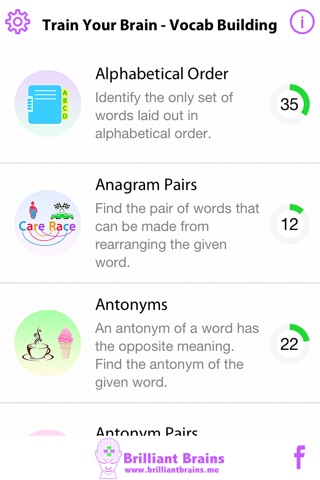 Train Your Brain : Vocab Building Lite screenshot 2