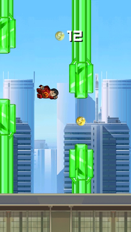 Super Flappy Justice League- Play Free Comic Hero Edition