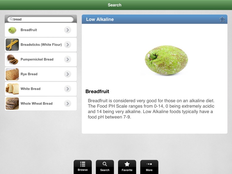Alkaline Foods. screenshot-3