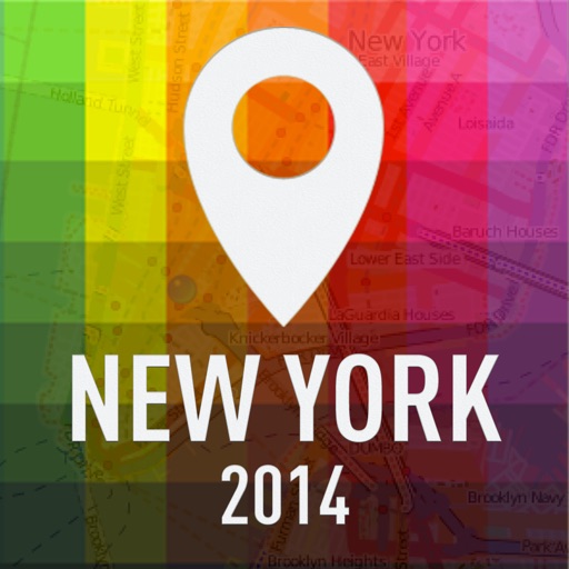 Offline Map New York - Guide, Attractions and Transports icon