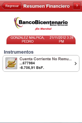 Bicentenario Móvil versión iPhone screenshot 3