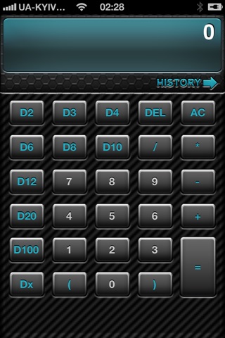 DragonDice - RPG Calculator Lite screenshot 2
