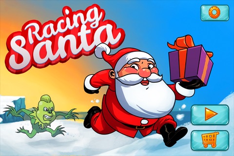 Racing Santa by Top Free Games screenshot 2