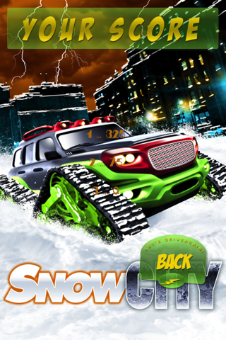 3D Snow Truck Road Race - Free Fastlane Chase Game screenshot 3