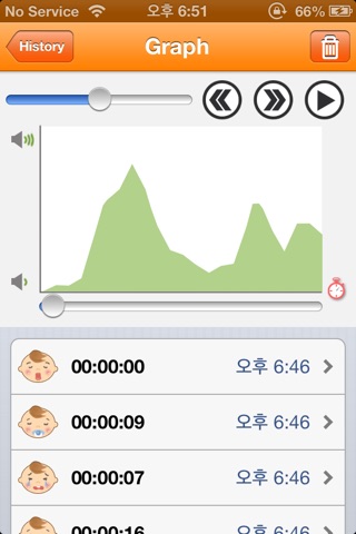 BCS monitor (Baby crying sound detector and alarm) screenshot 4