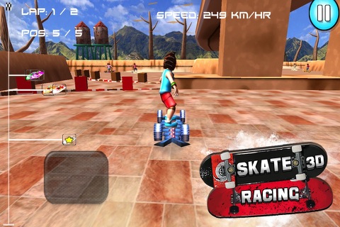 Skate Racing 3D ( Free Racing games ) screenshot 3