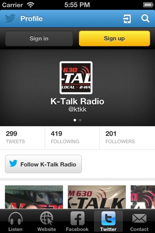K-Talk Radio screenshot 3