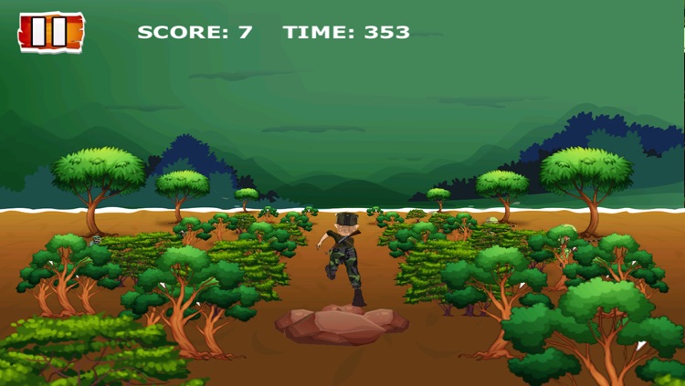 Army Soldier Jungle Battle Escape